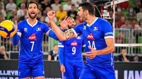 L'équipe de France de volley
