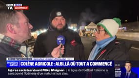 Tarn: des agriculteurs mobilisés s'expriment au lendemain de l'accident mortel en Ariège: "Il faut qu'on se soutiennent tous ensemble"