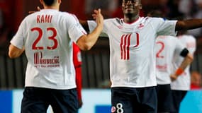 Adil Rami et Moussa Sow