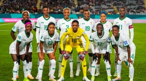 Les joueuses de la Zambie lors de la Coupe du monde 2023.