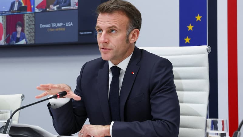 "On ne doit pas changer notre position": pour Emmanuel Macron et le G7, le blocage du détroit d'Ormuz "ne justifie en aucun cas de lever les sanctions" contre la Russie
