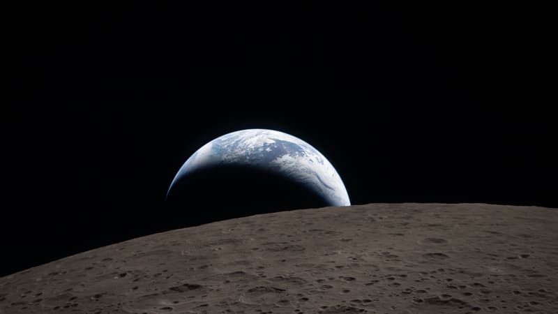 Artemis 2: une première image de la Terre depuis la face cachée de la Lune dévoilée par la Nasa