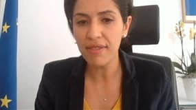 La secrétaire d'État Sarah El Haïry sur BFMTV, le 28 juillet 2021.