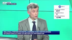 Marc-Noël Fauvel (Skills4All) : Skills4All prépare en digital learning à des certifications internationales dans les métiers de l'information - 13/02