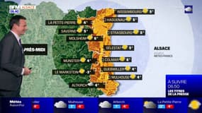 Météo Alsace: un temps ensoleillé en deuxième partie de journée ce lundi, jusqu'à 5°C attendus à Sélestat
