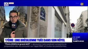 Paris: une Brésilienne tuée dans son hôtel du 17e arrondissement