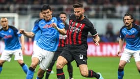 Olivier Giroud - AC Milan-Naples - Ligue des champions
