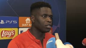 Brice Samba, à Lens le 4 octobre 2023