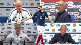 Équipe de France : Ironique, agacé... Les fois où Deschamps répondait au cas Benzema