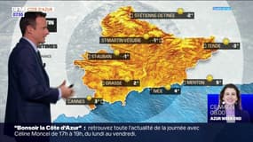 Météo: un temps ensoleillé ce samedi, jusqu'à 12°C à Nice