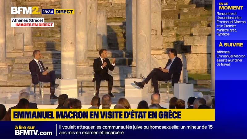 "Personne n'est totalement sûr que cet allié est fiable", lance Emmanuel Macron à propos des États-Unis