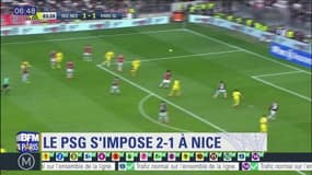 Pari'Sport: Le PSG s'impose 2-1 à Nice