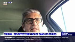 Toulon: selon Érick Mascaro, "100.000 euros" ont été investis pour installer des détecteurs de CO2 dans les écoles