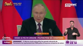 Cessez-le-feu en Ukraine: Vladimir Poutine veut des garanties 