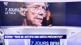 Borne : "Rien ne justifie une grève préventive" - 16/10