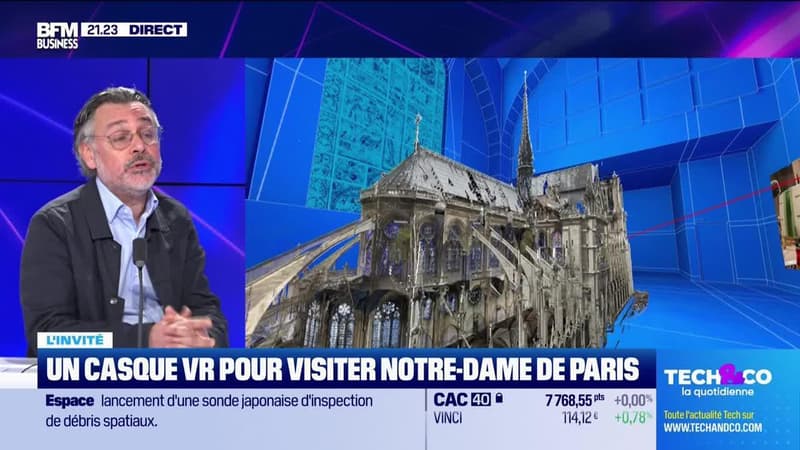 Mehdi Tayoubi (Dassault Systèmes) : Notre-Dame de Paris ressuscité par la 3D -19/02