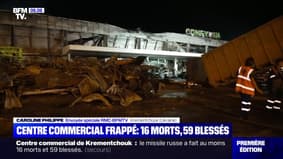 Ukraine: les images du centre commercial de Krementchouk quelques heures après avoir été touché par un missile russe