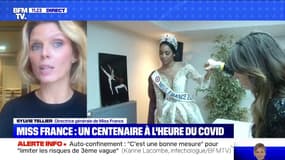 Sylvie Tellier, directrice générale de Miss France, raconte comment le concours s'est adapté avec le Covid-19