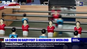 Hoenheim: la 15e édition du tournoi international de baby foot se tient ce week-end