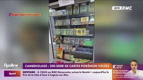 Cambriolage : 200 000 € de cartes Pokémon volées