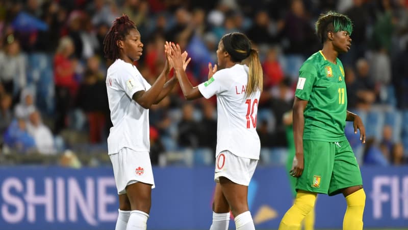 Canada-Cameroun, lors de la Coupe du monde féminine 2019 le 10 juin