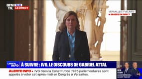 IVG dans la Constitution: Yaël Braun-Pivet arrive à la tribune du Congrès de Versailles
