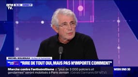 Michel Boujenah, au sujet d'Emmanuel Macron: "J'aimerais tellement qu'il soit à la manifestation [contre l'antisémitisme] demain, pour la République"