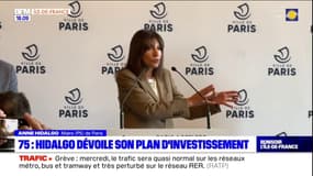 Paris: Anne Hidalgo dévoile son plan d'investissement