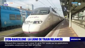 Lyon-Barcelone: la ligne de train relancée