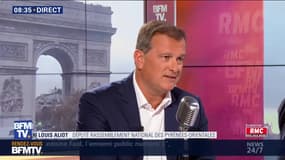 Louis Aliot, vice-président du RN et Député dans les Pyrénées-Orientales, est l'invité de Jean-Jacques Bourdin: "C'est un projet de société global. Ca devrait nous rassembler. L'UE mène une politique d'absence de réglementation à l'économie.
