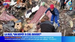 Rhône: des bénévoles associatifs ont évacué des déchets du dépotoir de la Rize