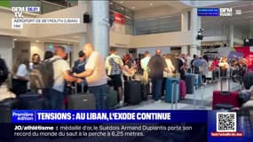 Tensions au Proche-Orient: les vols à l'aéroport de Beyrouth s'annulent en cascade 