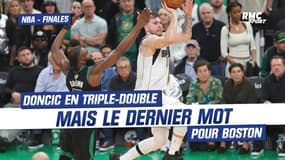 Finales NBA : malgré un Doncic en triple-double, Boston a été trop fort pour Dallas et mène 2-0 !