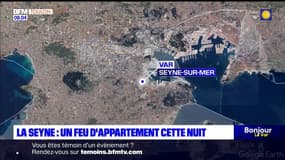 Var: un immeuble touché par un incendie à La Seyne-sur-Mer