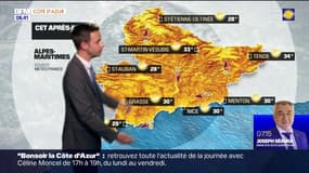 Météo Côte d’Azur: un ciel voilé ce mercredi, jusqu'à 30°C attendus à Grasse