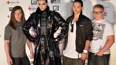 Le groupe allemand Tokio Hotel en 2011