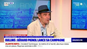 Oullins: Gérard Pignol, candidat à l'élection présidentielle a proposé à Emmanuel Macron d'instaurer un plafond de 1000 signatures par candidat