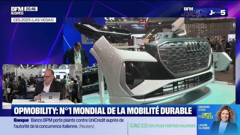 Laurent Fabre (OPmobility) : OPmobility, numéro un mondial de la mobilité durable - 08/01