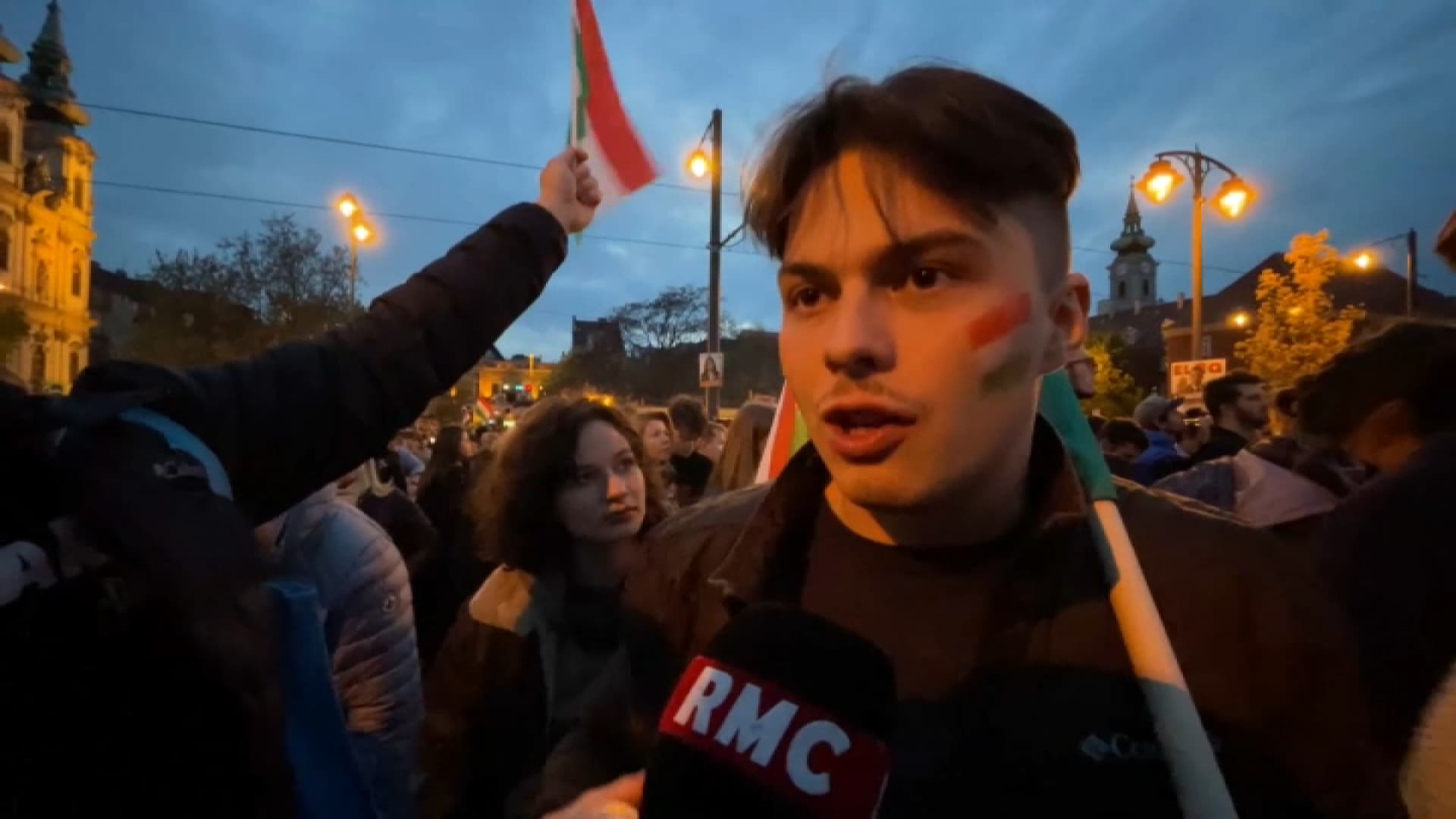 Mathis, un jeune Hongrois de 21 ans.