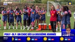 D1 Arkema: un choc PSG-OL en clôture de la 2e journée