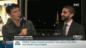 Quand Benjamin Pavard chante sa propre chanson  