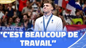JO 2024 / Natation : "C'est beaucoup de travail" Léon revient sur sa semaine idyllique