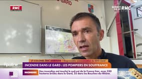 Incendie dans le Gard : les pompiers en souffrance