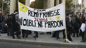 Rassemblement en hommage à Rémi Fraisse le 26 octobre 2016 à Toulouse