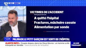 Affaire Palmade: le garçon de 6 ans blessé dans l’accident est sorti de l’hôpital ce lundi