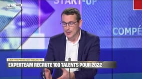 L'entreprise qui recrute: Experteam recrute 100 talents pour 2022 - 08/01