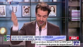 Barça : "La joie de Messi sur le but de Dembélé montre une certaine complicité" pense Rothen