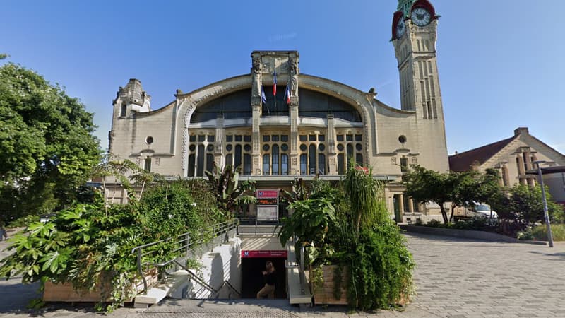 La gare de Rouen, en Seine-Maritime.