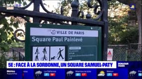 Paris: un square en hommage à Samuel Paty dans le 5e arrondissement