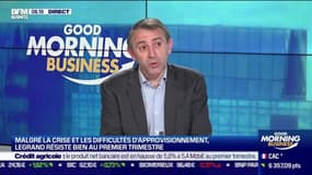 Benoît Coquart (Legrand) : Legrand résiste bien au premier trimestre malgré la crise et les difficultés d'approvisionnement - 07/05